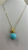 Collana Misis Donna in Argento Pasta di turchese CI05747/T